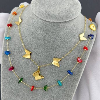 Collier Papillon
